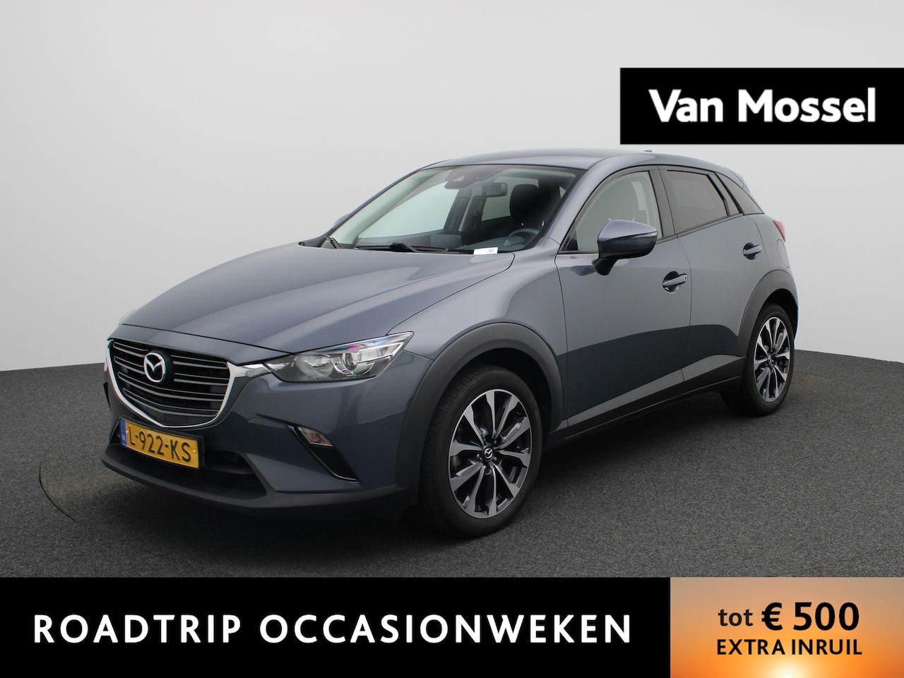Mazda CX-3 - 2.0 SkyActiv-G 121 Sportive | ACHTERUITRIJCAMERA | STOELVERWARMING | APPLE CARPLAY-ANDRIOD - AutoWereld.nl