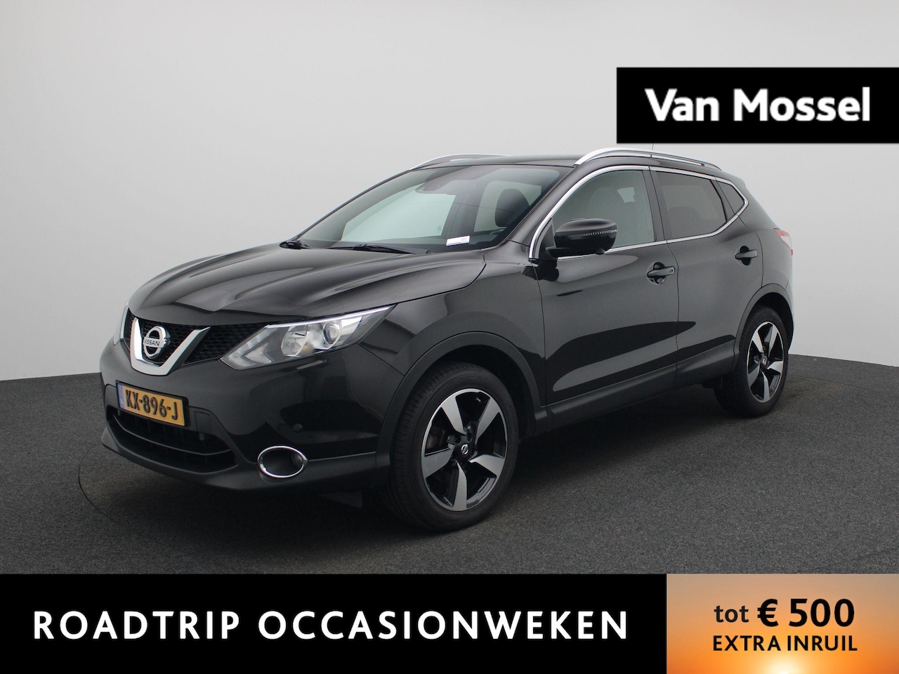 Nissan Qashqai - 1.2 N-Vision | Climate Control | Panoramadak | Stoelverwarming | Navigatie | Achteruitrijc - AutoWereld.nl