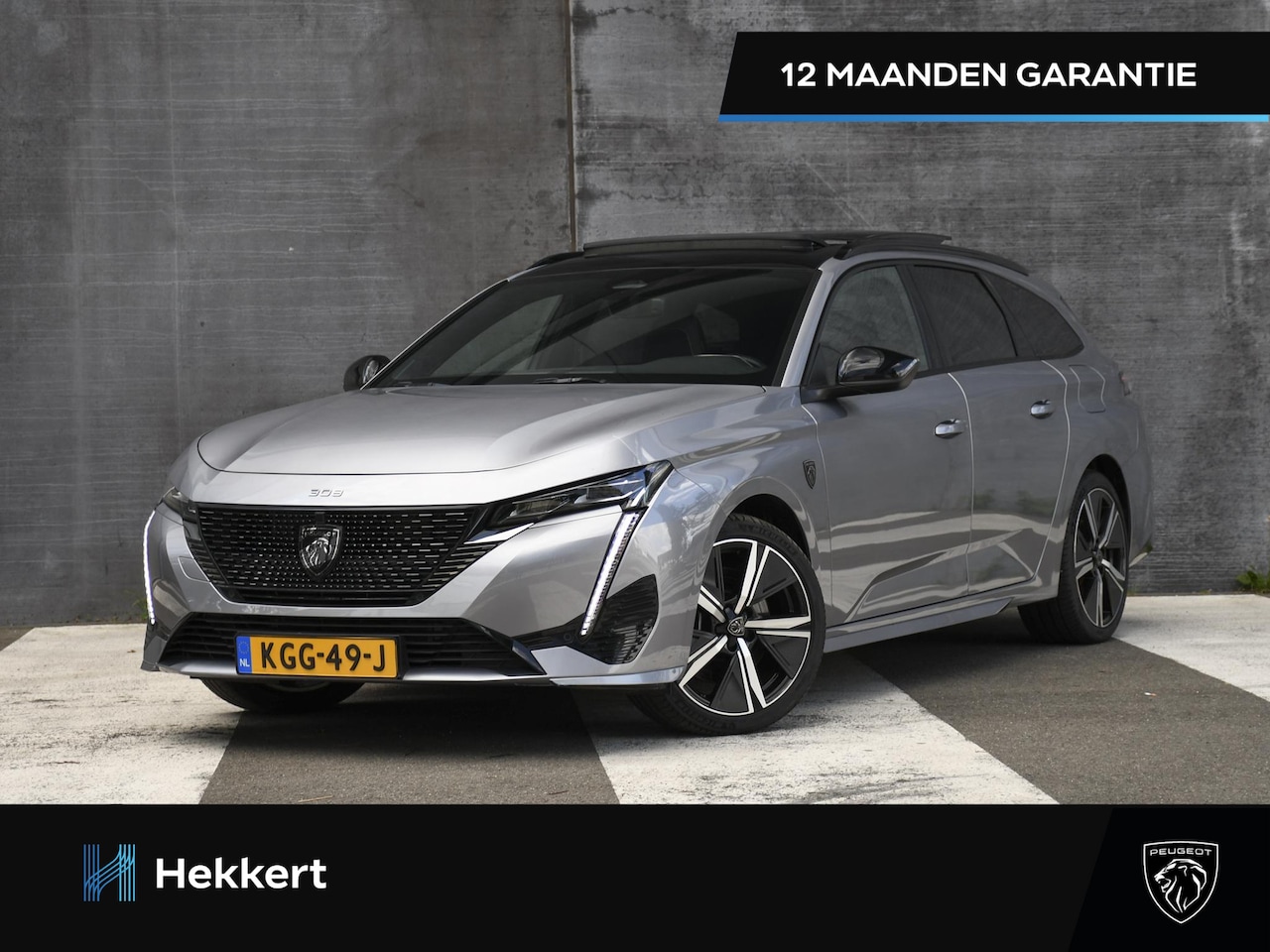 Peugeot 308 SW - GT 1.6 Plug-in Hybrid 225pk Automaat PANO | 18''LM | ADAPT. CC | DODE HOEK | STANDKACHEL | - AutoWereld.nl