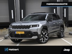 Jeep Compass - First Edition 74 kWh 214pk Automaat WARMTEPOMP | PANO | 20''LM | 360° CAM. | STOELMASSAGE/