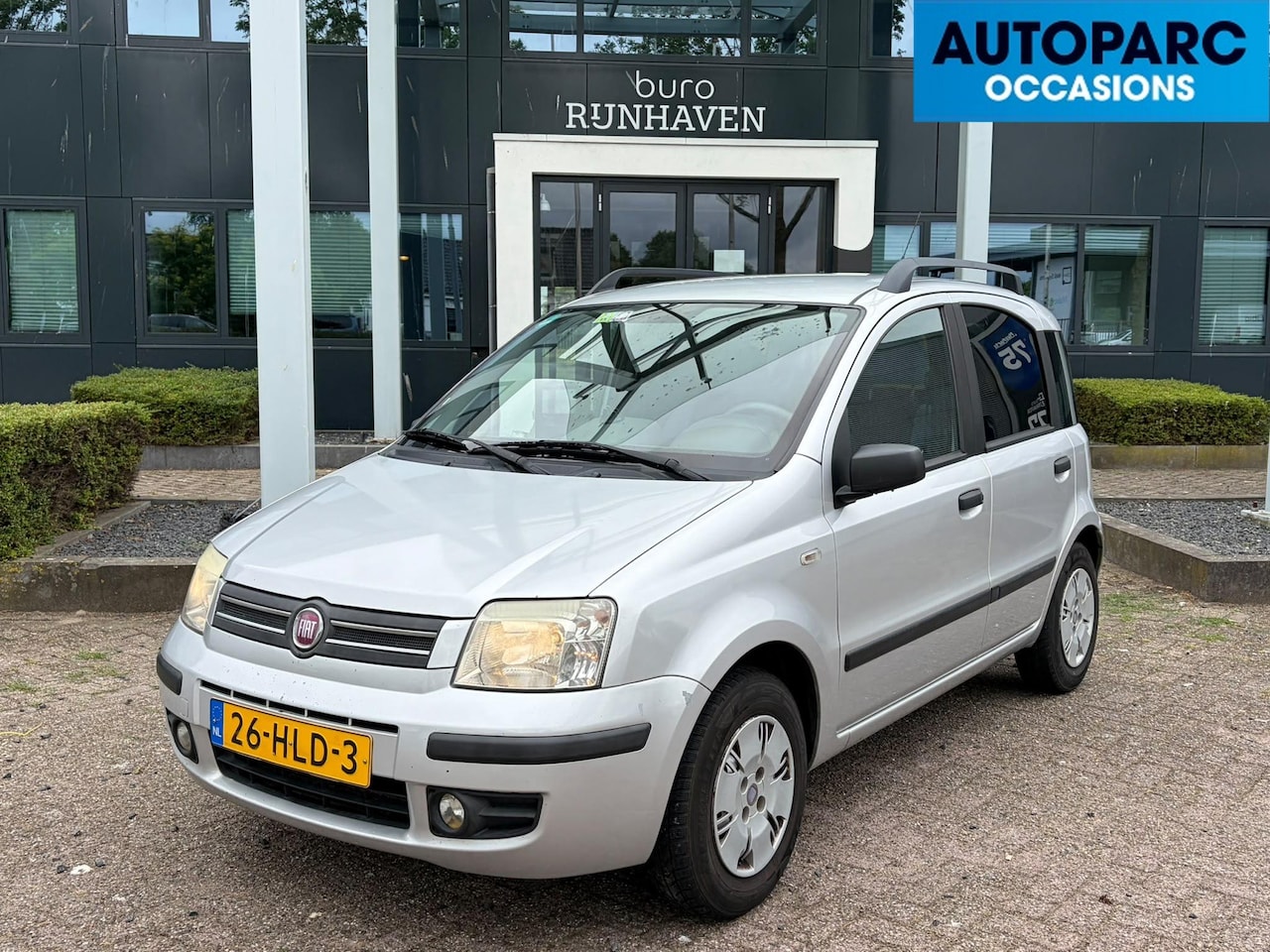 Fiat Panda - 1.2 Emotion 1.2 Emotion , AUTOMAAT, AIRCO, DISTRIBUTIE RECENT VERNIEUWD, ELECTR RAMEN, BLUETOOTH TELEF - AutoWereld.nl