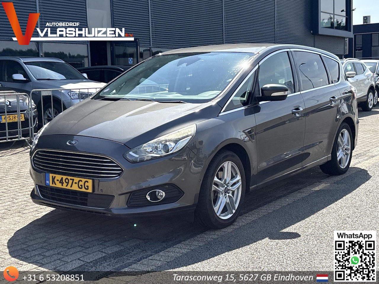 Ford S-Max - 1.5 Titanium 7p. | MOTOR TIKT! | Climate | Cruise | Navi | PDC | Stoelverwarming | - AutoWereld.nl