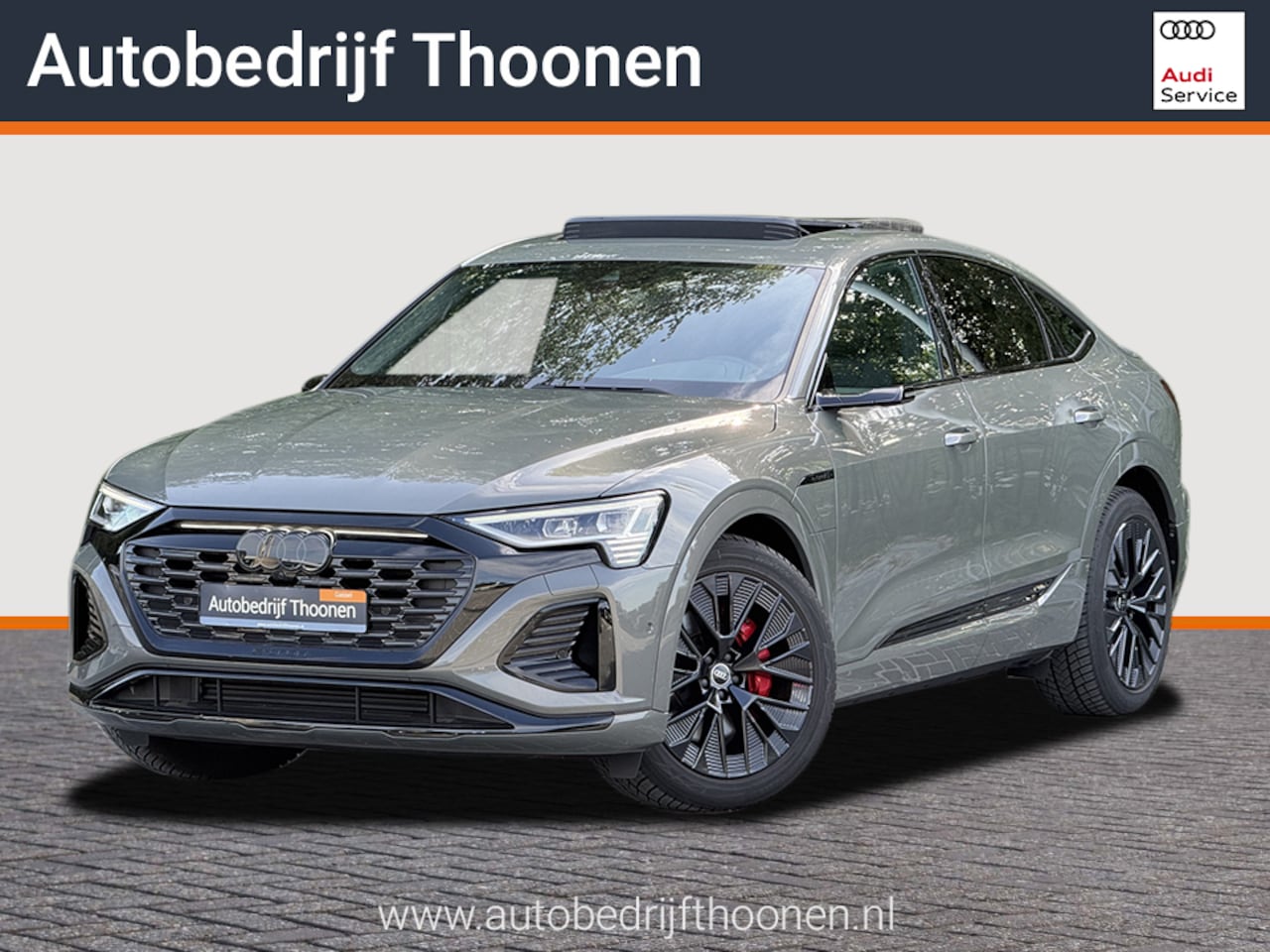 Audi Q8 Sportback e-tron - 55 quattro S Edition 115 kWh | Pano | 21"| Leer - AutoWereld.nl