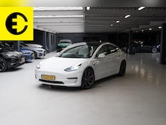 Tesla Model 3 - Performance AWD 75 kWh | SOH 89, 2% | Zwarte velgen | Incl.BTW