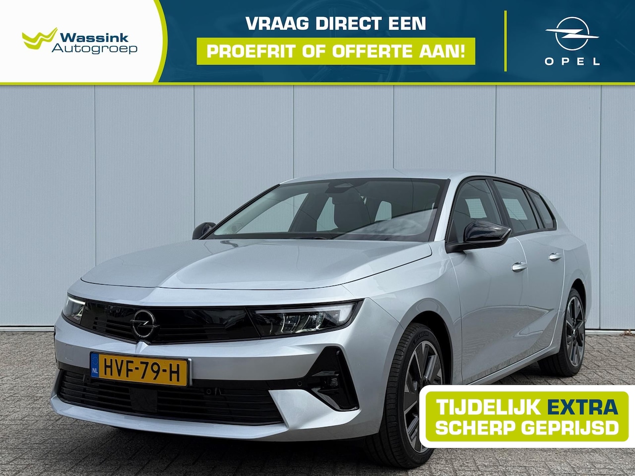 Opel Astra Sports Tourer - 54kw 156pk Aut Edition | Climate Control | Adaptive Cruise Control | 18" lichtmetalen velg - AutoWereld.nl
