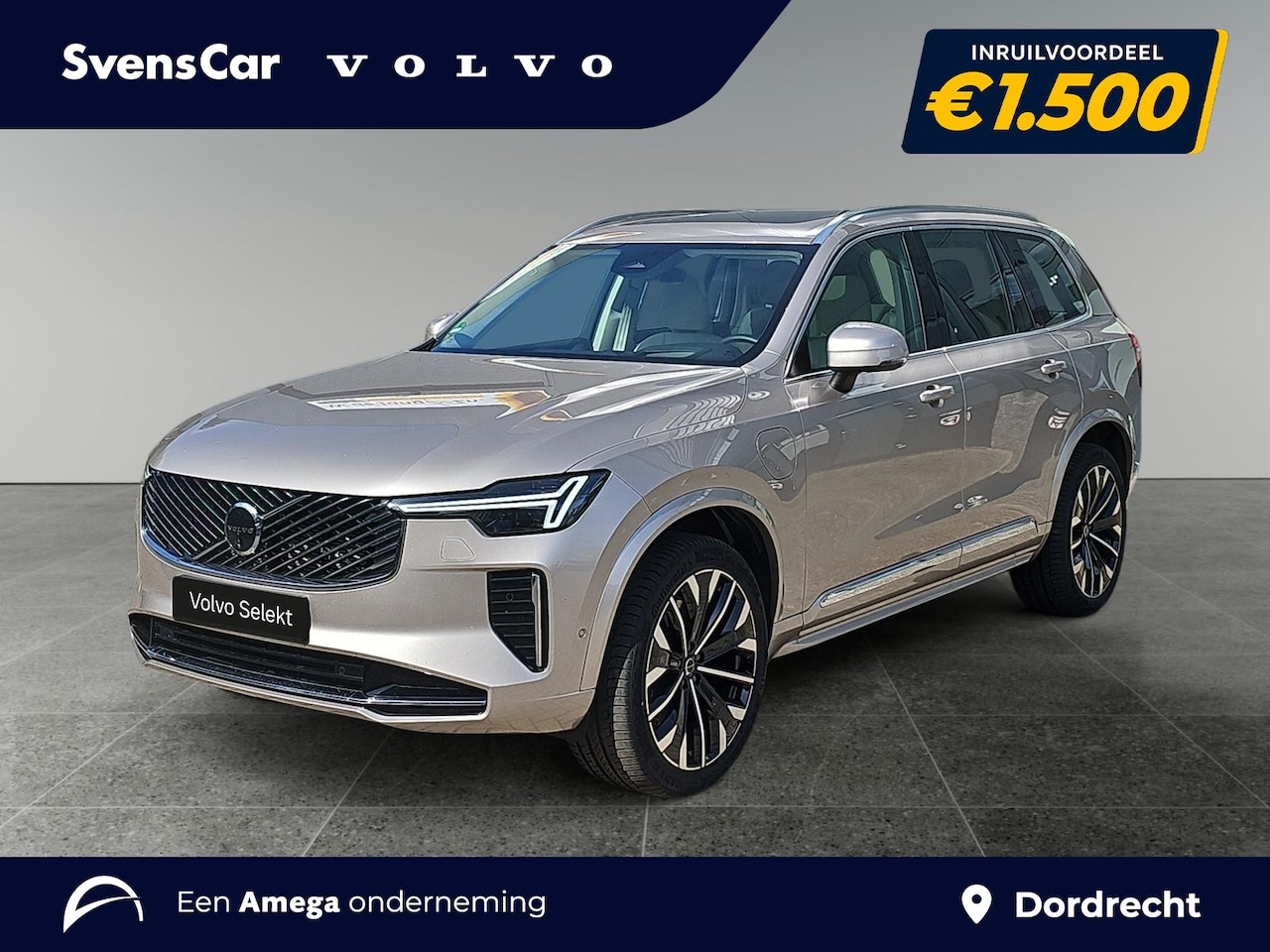 Volvo XC90 - 2.0 T8 Plug-in hybrid AWD Ultra Bright | Bowers & Wilkins Audio | Panoramadak | Stoelventi - AutoWereld.nl