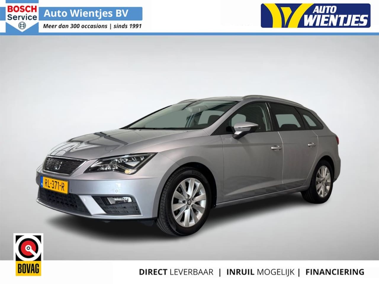 SEAT Leon ST - 1.0 EcoTSI | Style Intense | Navi | Led | Trekhaak - AutoWereld.nl