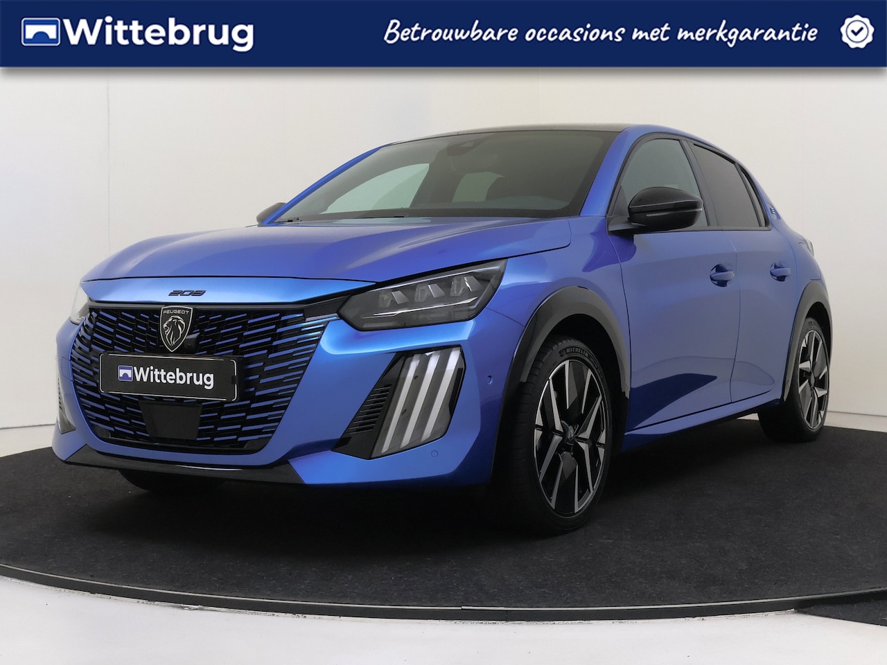 Peugeot e-208 - EV GT 51 kWh LONG RANGE PANORAMADAK + ALCANTARA - AutoWereld.nl