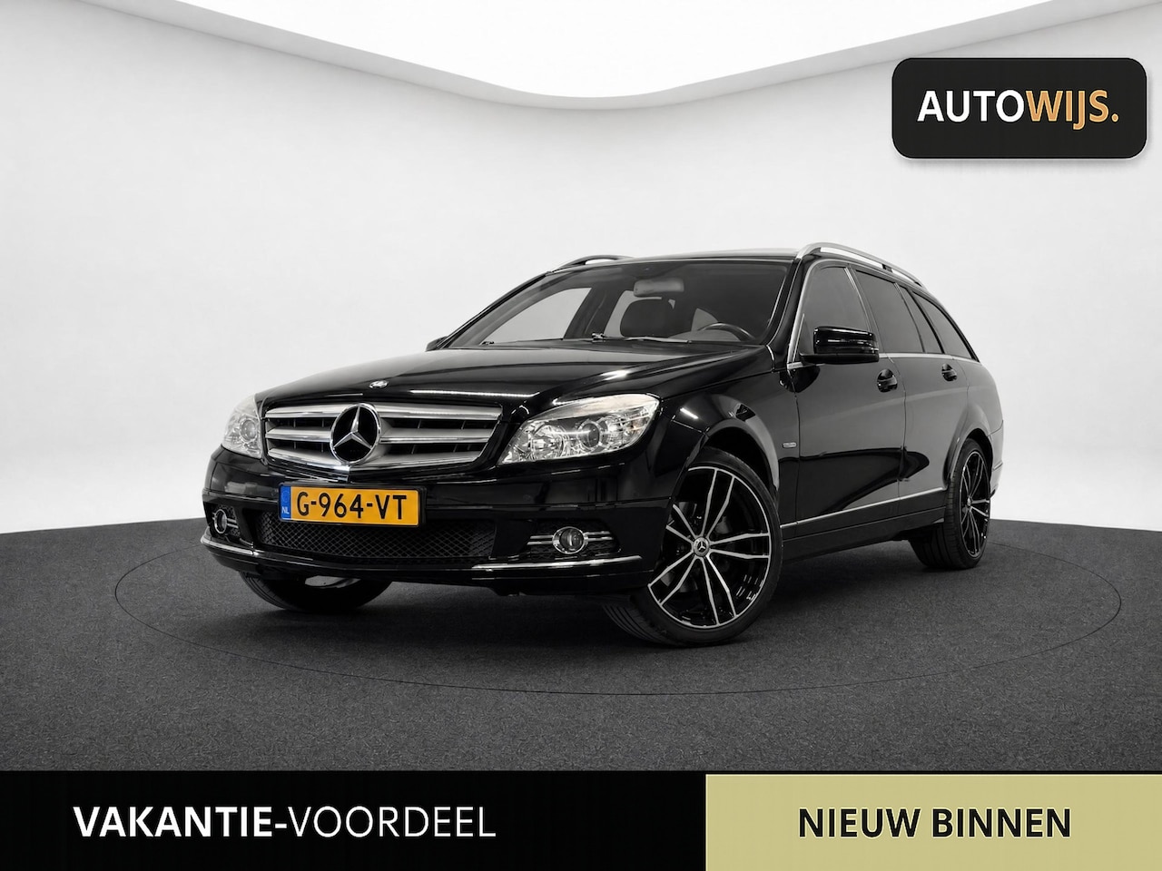 Mercedes-Benz C-klasse Estate - 180 K BlueEFFICIENCY Business Edition Avantgarde|AUT|PANO|LM-VELG|XENON - AutoWereld.nl