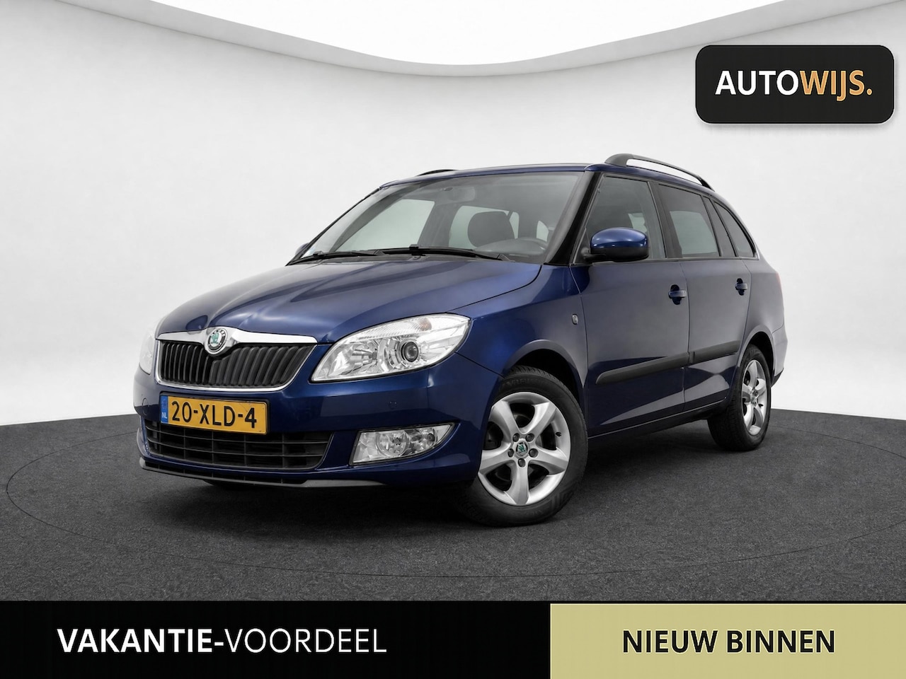 Skoda Fabia Combi - 1.2 TSI Tour|XENON|TREKHAAK|NL AUTO|APK 6-2027|AIRCO|GOED ONDERHOUDEN - AutoWereld.nl