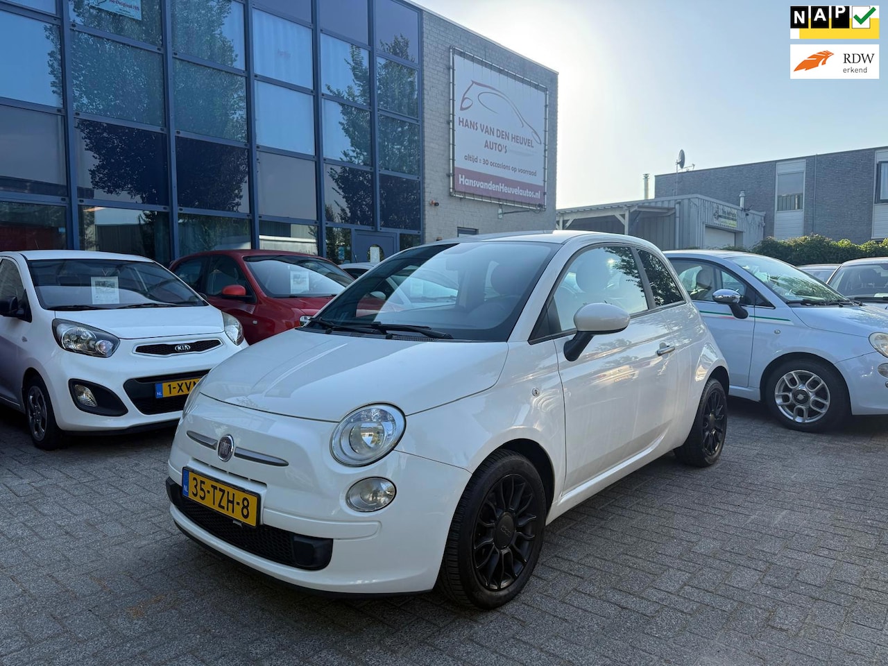 Fiat 500 - 0.9 TwinAir Sport 0.9 TwinAir Sport, Airco, APK 07/27 - AutoWereld.nl
