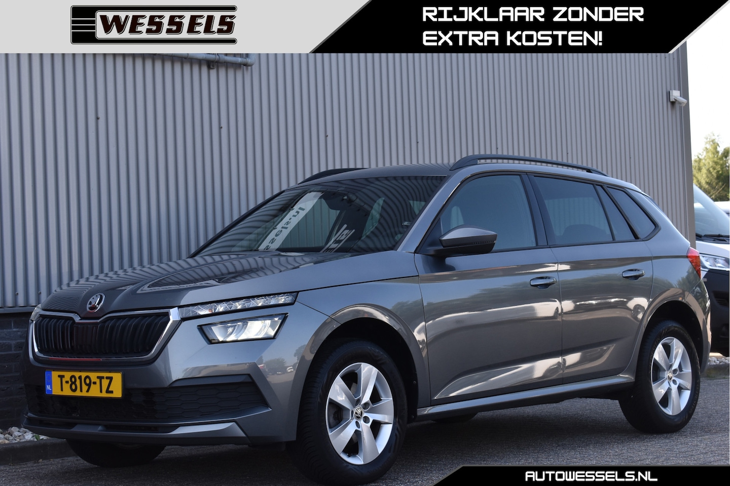Skoda Kamiq - 1.0 TSI Sport Business Sportstoelen, Cruise, Stoelverwarming, Carplay, PDC, DAB - AutoWereld.nl