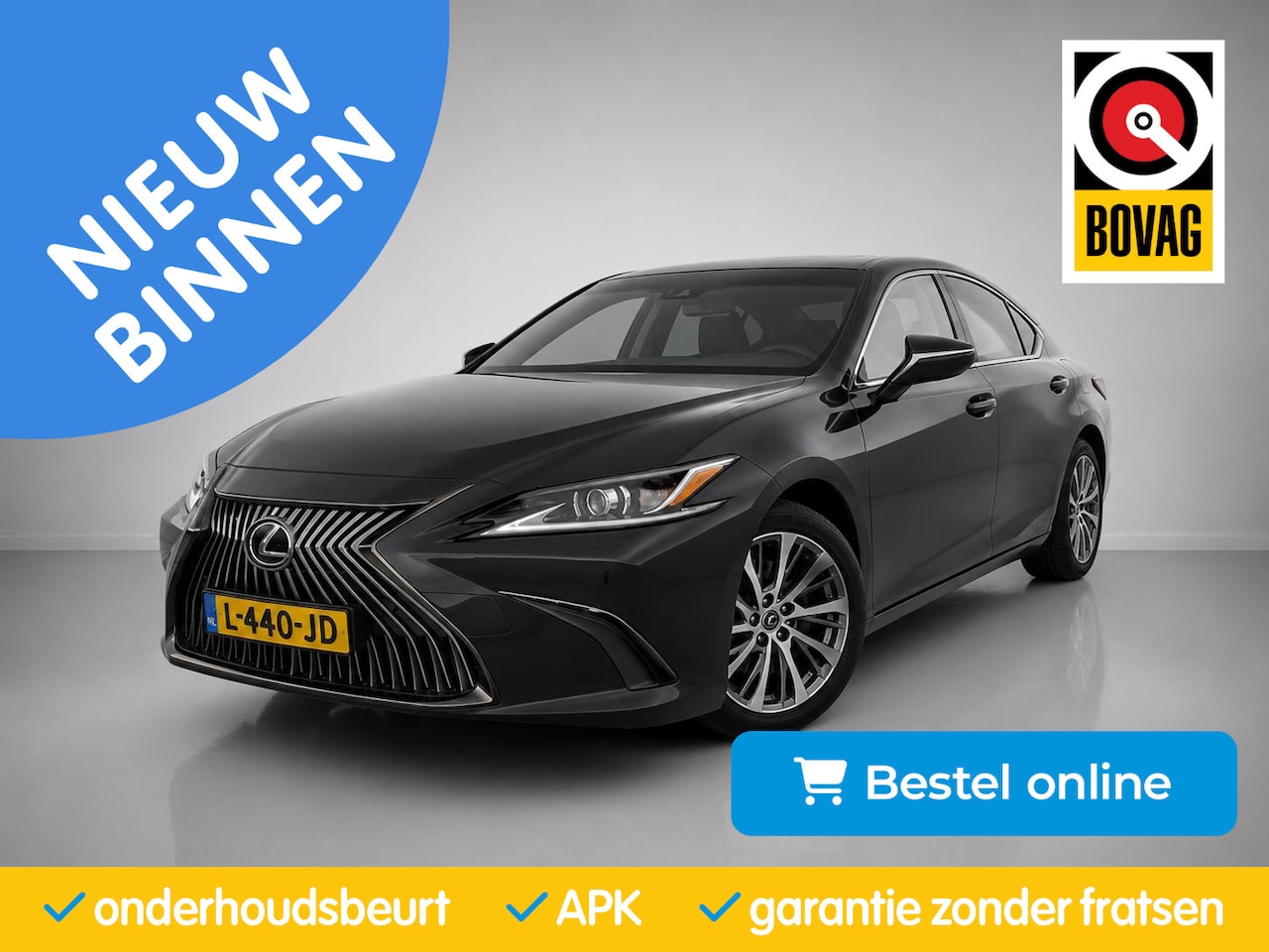 Lexus ES - 300h Business Line| Carplay|ACC|Navi|PDC|Camera|Vol-Leder|StoelVerw| - AutoWereld.nl