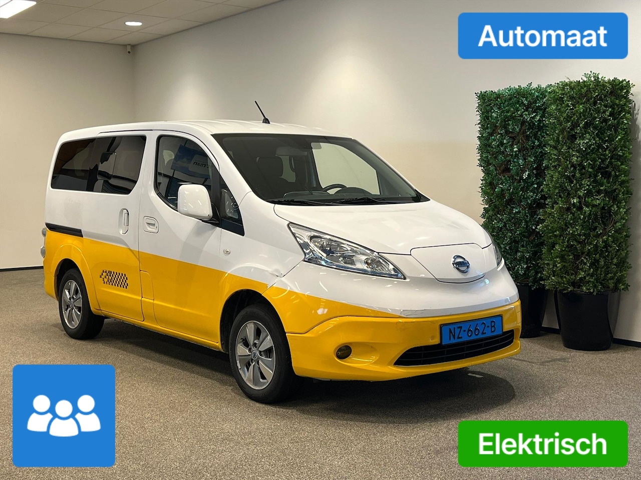 Nissan NV200 - Evalia 7 Pers. TAXI / Groepsvervoer Elektrisch (24 kWh - 185 km WLTP) - AutoWereld.nl