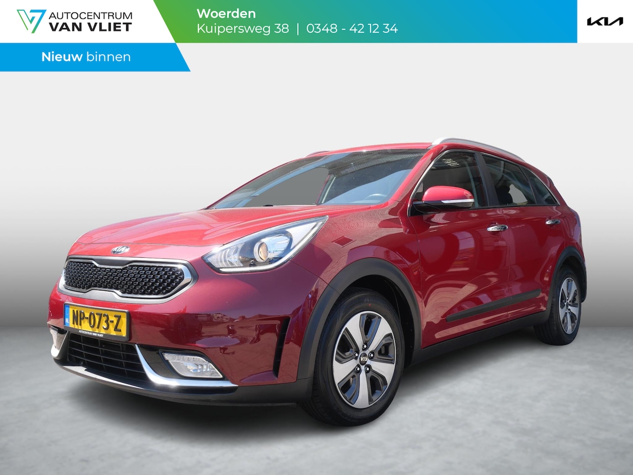 Kia Niro - 1.6 GDi Hybrid First Edition | Trekhaak | Navi | Camera | Climate | Cruise - AutoWereld.nl