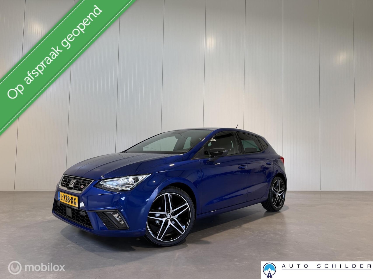 SEAT Ibiza - 1.0 TSI FR Business Intense Plus 1.0 TSI FR Business Intense Plus, Navi|Led|Carplay|Leder/alcantara|1e Eig.|Org. NL|18" - AutoWereld.nl