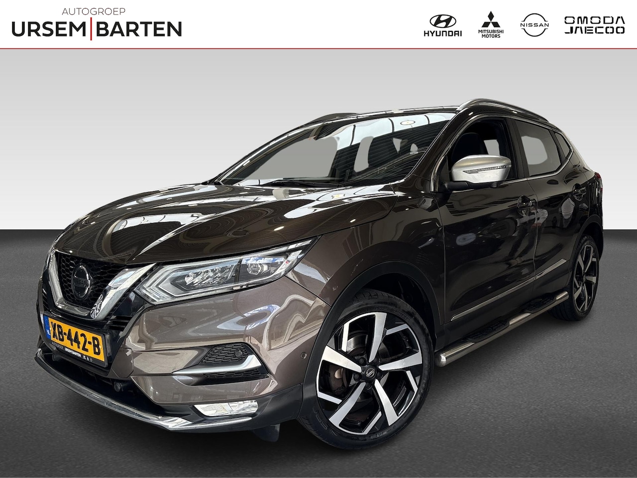 Nissan Qashqai - 1.2 Tekna + | Elektrisch verstelb. bestuurdersstoel met geheugen | Navigatiesysteem full m - AutoWereld.nl