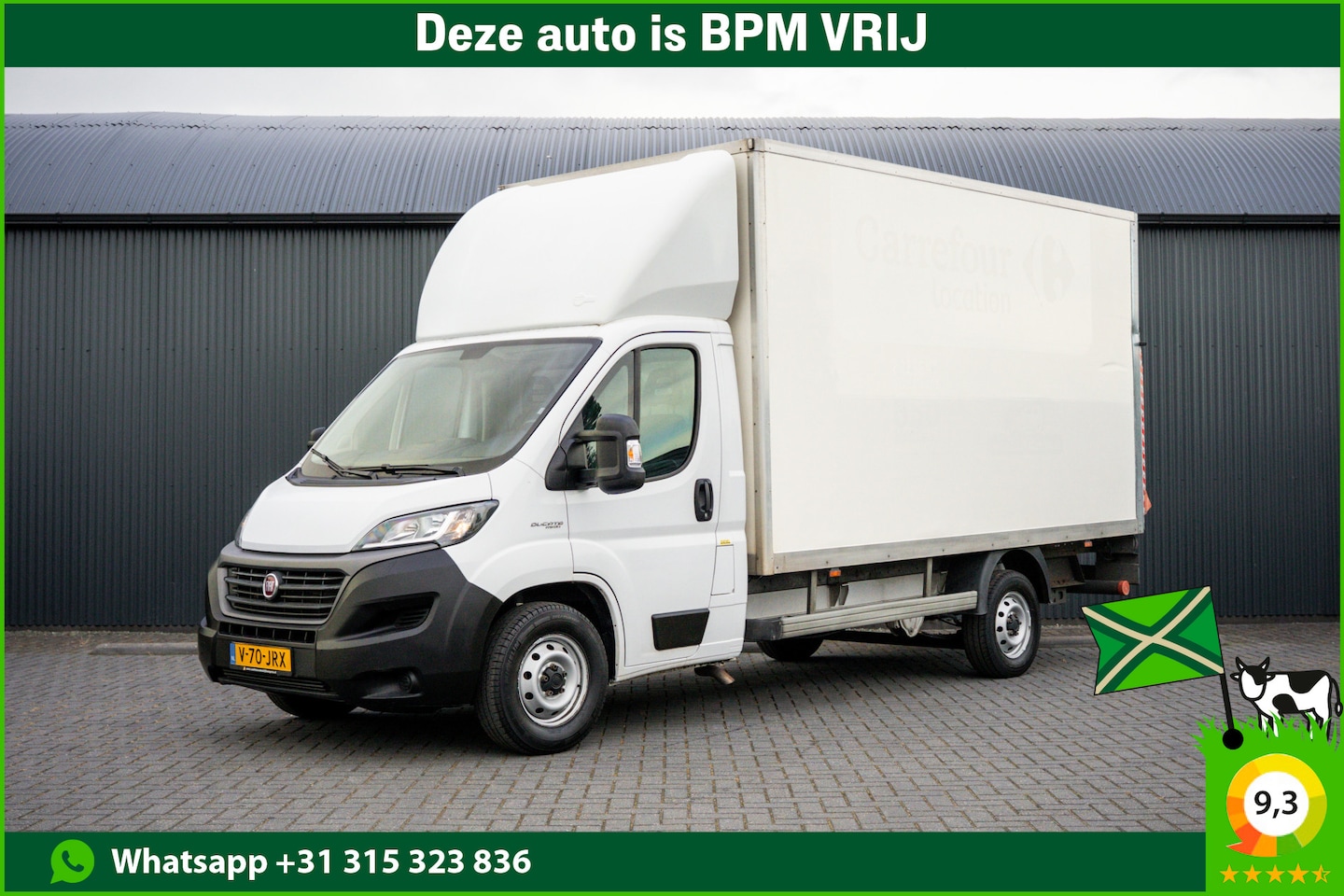Fiat Ducato - 130 Multijet 2.3D | 3-Zits | Bakwagen met laadklep | Cruise | Airco - AutoWereld.nl