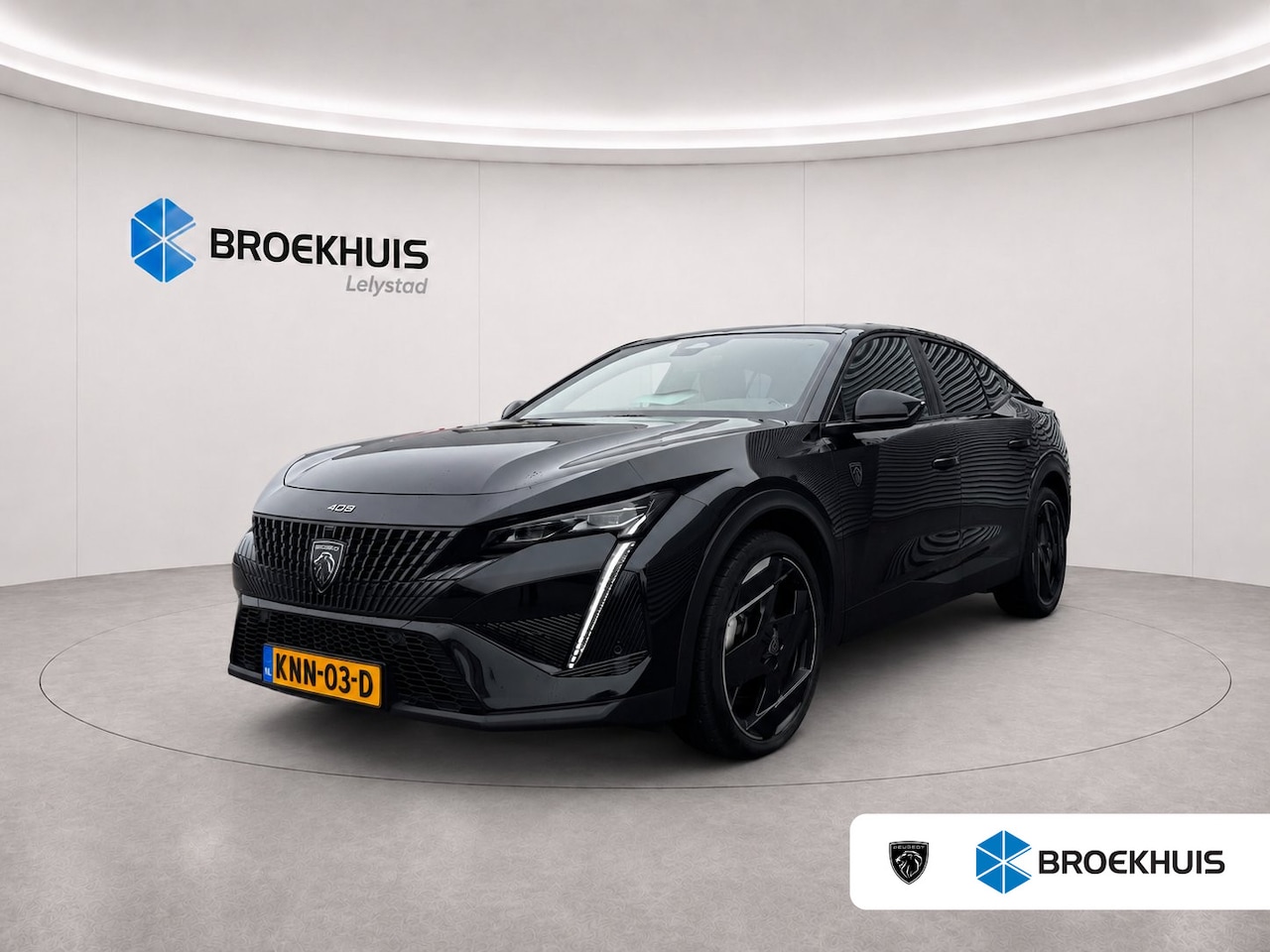 Peugeot 408 - 1.6 HYBRID 225PK GT FIRST EDITION AUTOMAAT / NAVI / LEDER / LED / PDC / 20" LMV / 360 CAME - AutoWereld.nl