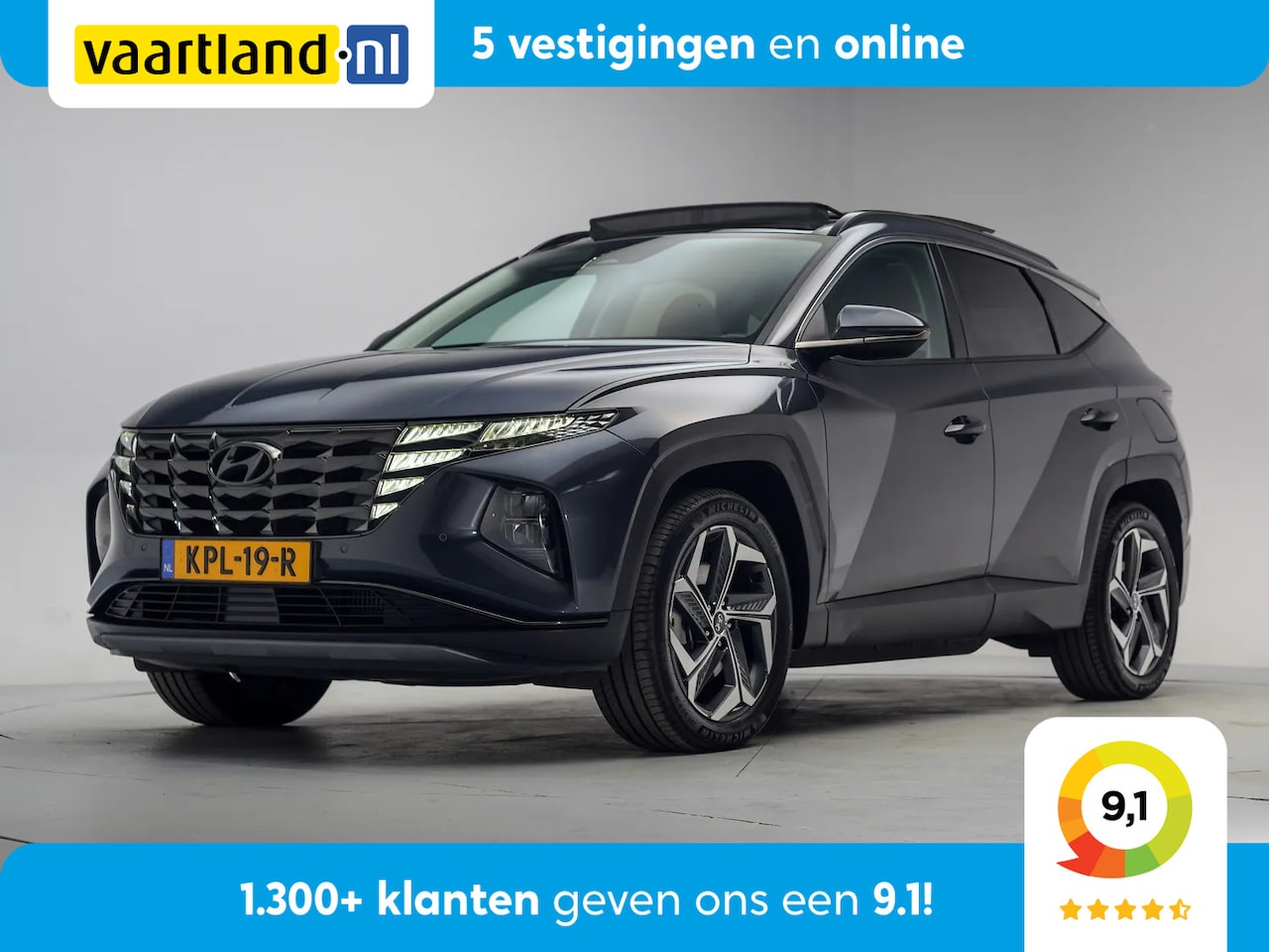 Hyundai Tucson - 1.6 T-GDI 265 PHEV Premium Sky [ Panorama Apple / Android LED Navi Camera ] - AutoWereld.nl