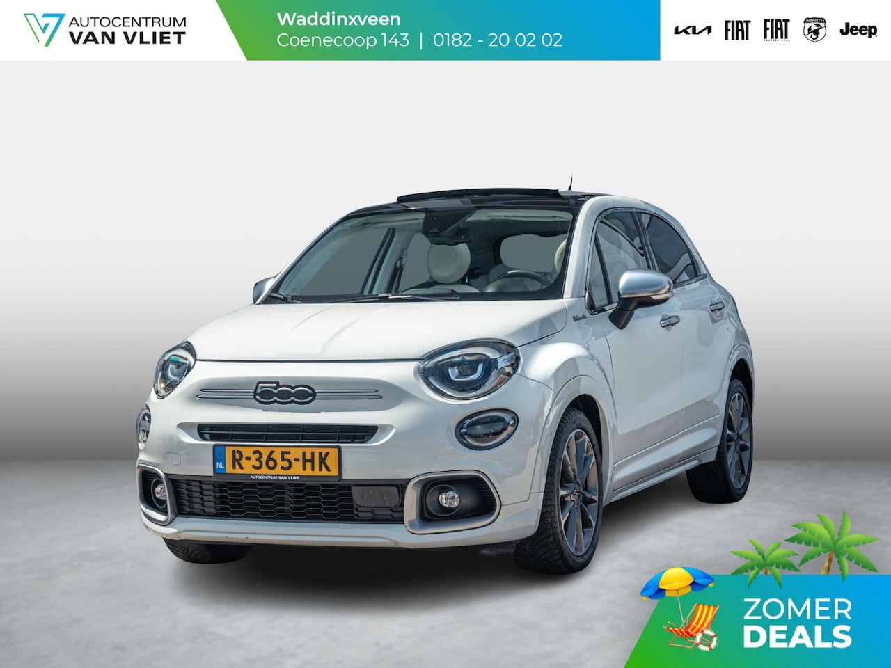 Fiat 500 X - 1.5 Hybrid Dolcevita Special Edition Cabrio | Automaat | Pack ADAS | Clima | Adapt. Cruise - AutoWereld.nl