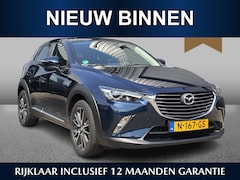 Mazda CX-3 - 2.0 SkyActiv-G 120 GT-M Automaat/Trekhaak/HUD/CC/CAM/Leder/Dealeronderhouden/