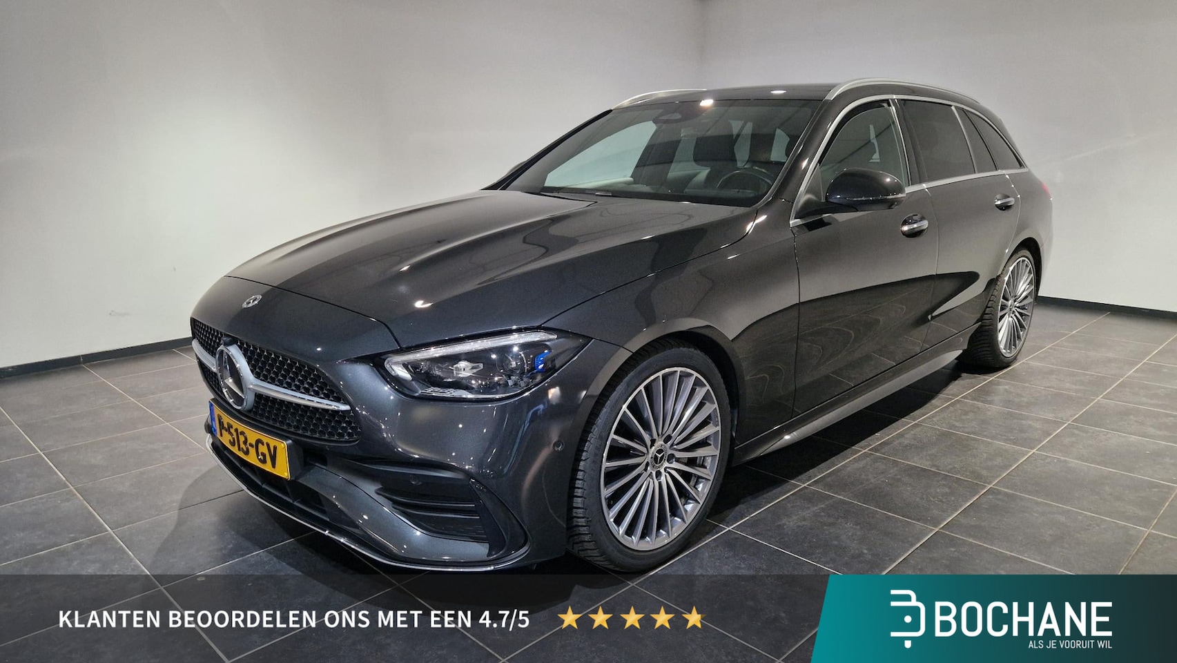 Mercedes-Benz C-klasse Estate - 200 Launch Edition AMG Line | Panoramadak | Leder | - AutoWereld.nl