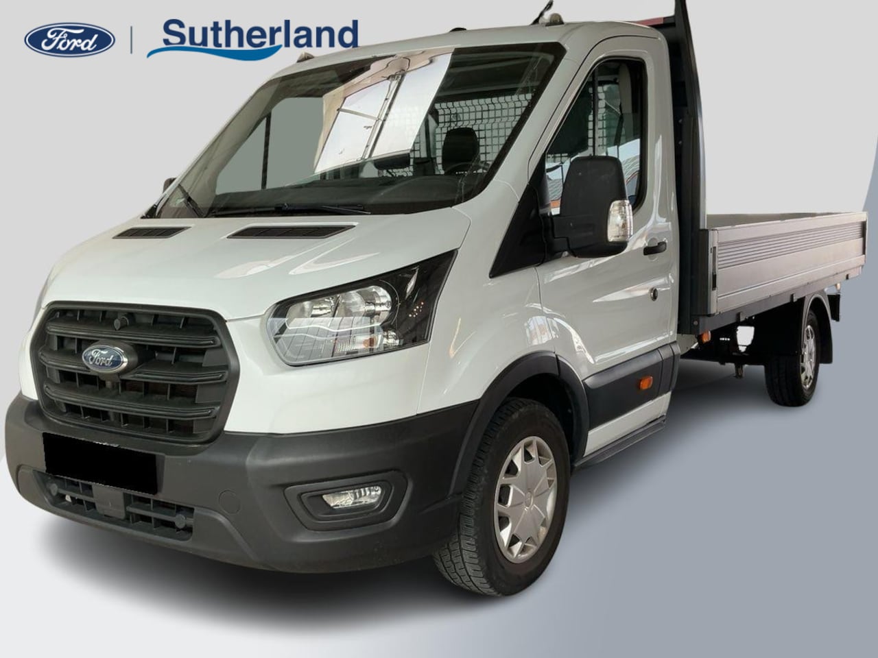 Ford Transit - 350 2.0 TDCI L3H1 Trend Open Laadbak | 170pk | Airco | Achteruitrijcamera | Trekhaak | - AutoWereld.nl