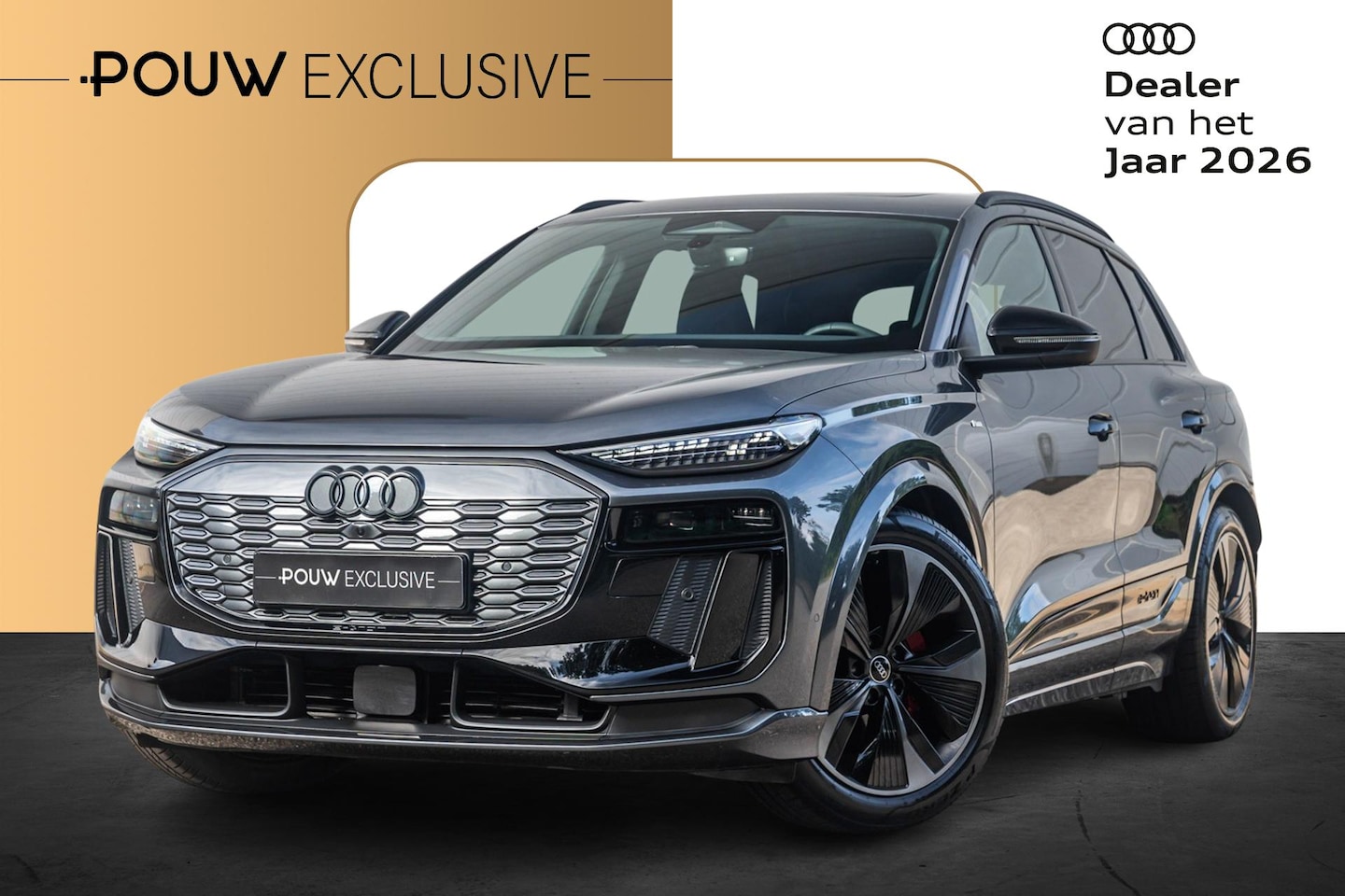 Audi Q6 e-tron - 306pk S Edition Performance 100 kWh | Luchtvering | Panoramadak | Head-up | B&O Hoofdsteun - AutoWereld.nl