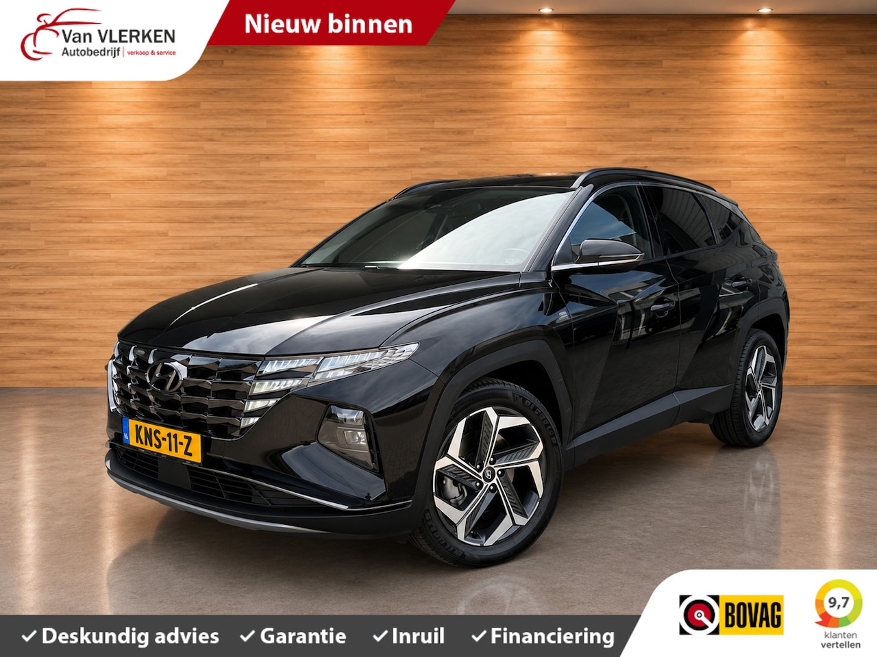 Hyundai Tucson - 1.6 T-GDI HEV Hybrid Stoel+stuurverwarming - AutoWereld.nl