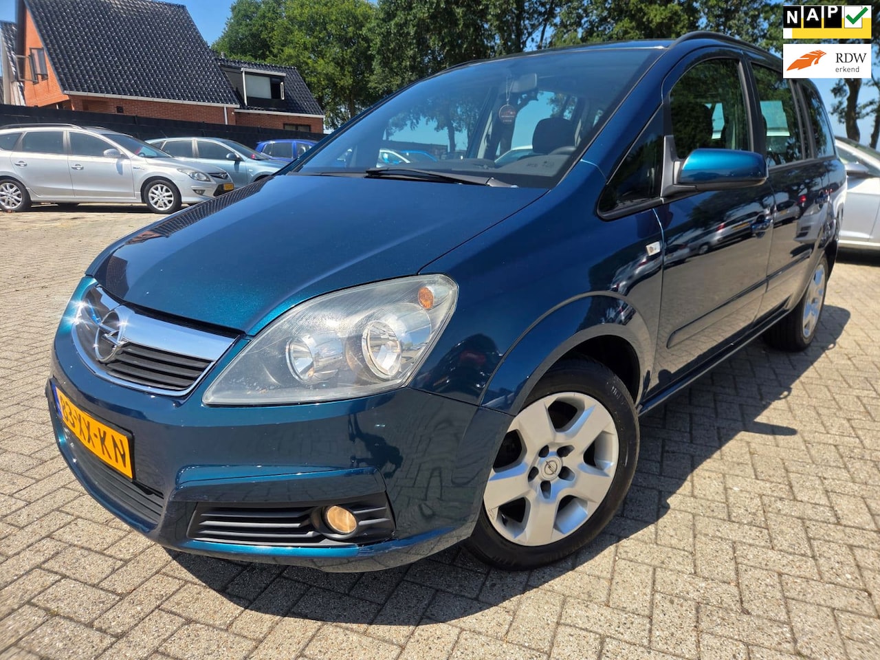 Opel Zafira - 1.6 Business 7Pers 2007. Airco/Cruise/Mistlampen etc.. APK 04-2027 - AutoWereld.nl