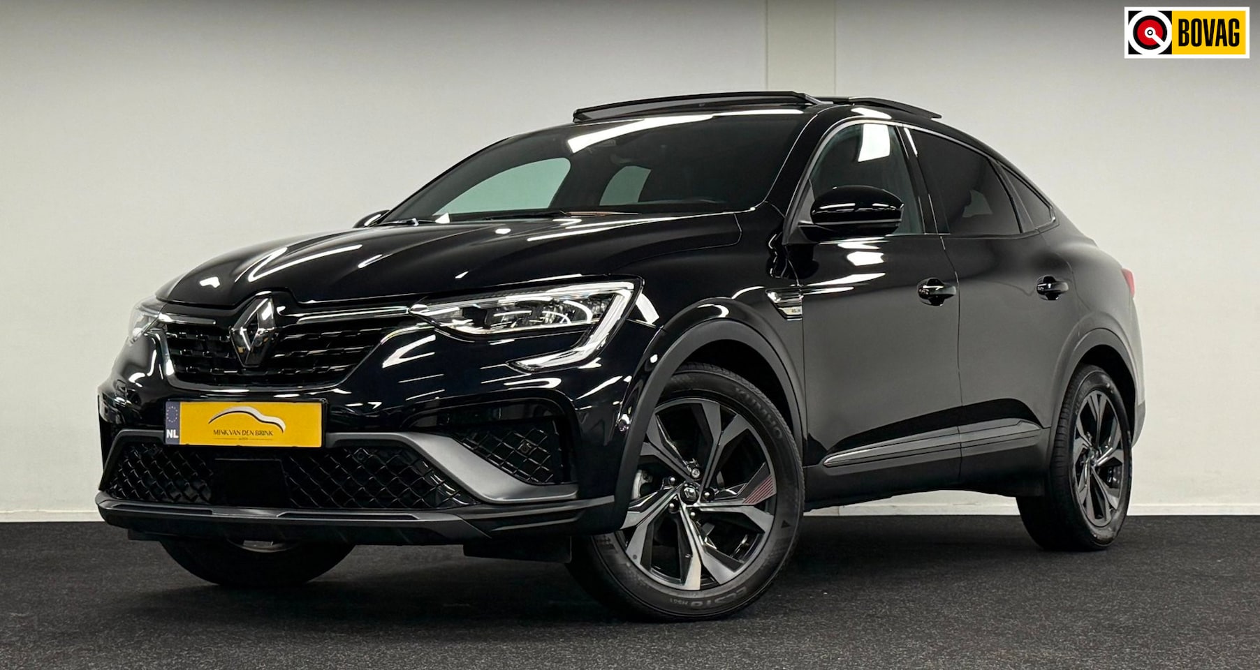 Renault Arkana - 1.3 mild hybrid 160 R.S. Line*Panodak*Leder*Navi*Camera*Carplay*DigiDisplay - AutoWereld.nl