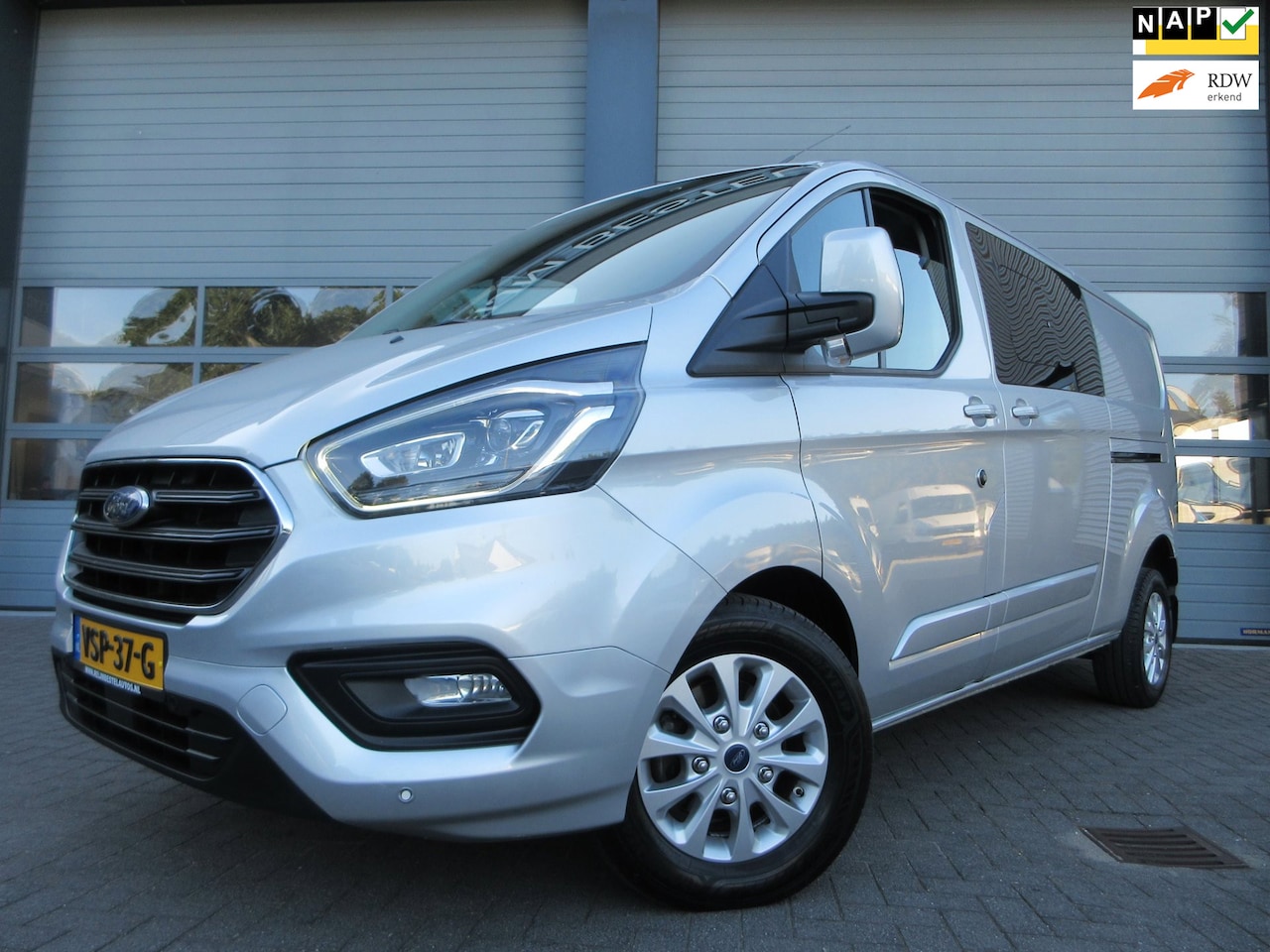 Ford Transit Custom - 320 2.0 TDCI L2, Limited, DC, Dubbel Cabine, LED, 2x schuifdeur, Camera. - AutoWereld.nl