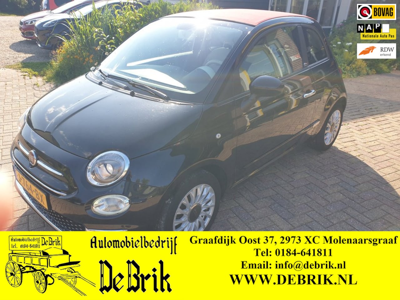 Fiat 500 C - 1.0 Hybrid Lounge 1.0 Hybrid Lounge - AutoWereld.nl