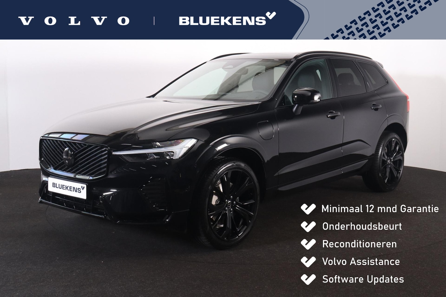 Volvo XC60 - T6 Recharge AWD Plus Black Edition - Panorama/schuifdak - IntelliSafe Assist & Surround - - AutoWereld.nl