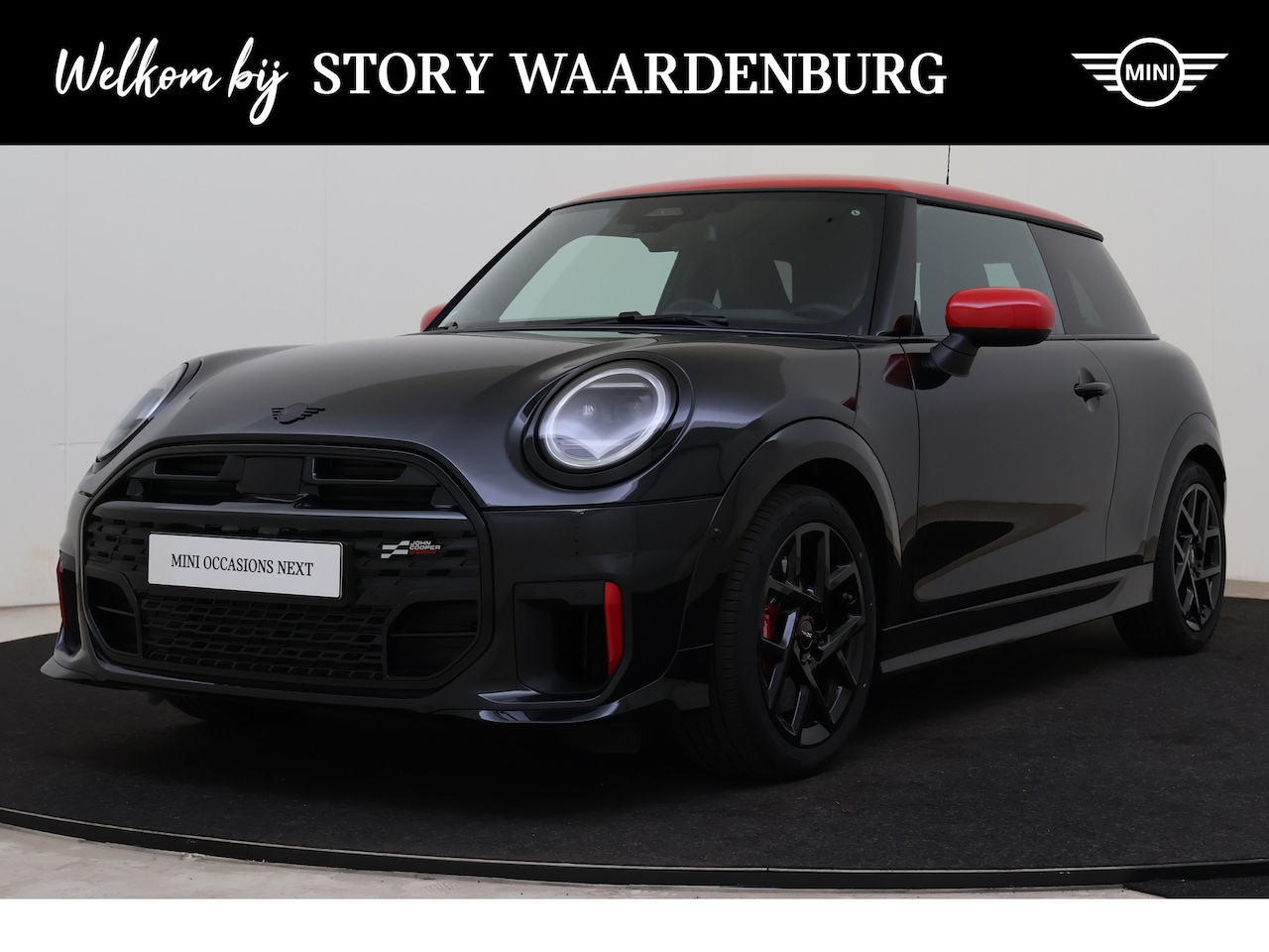 MINI 3-Deurs - Cooper John Cooper Works Automaat / Sportstoelen / Comfort Access / Harman Kardon / Head-U - AutoWereld.nl