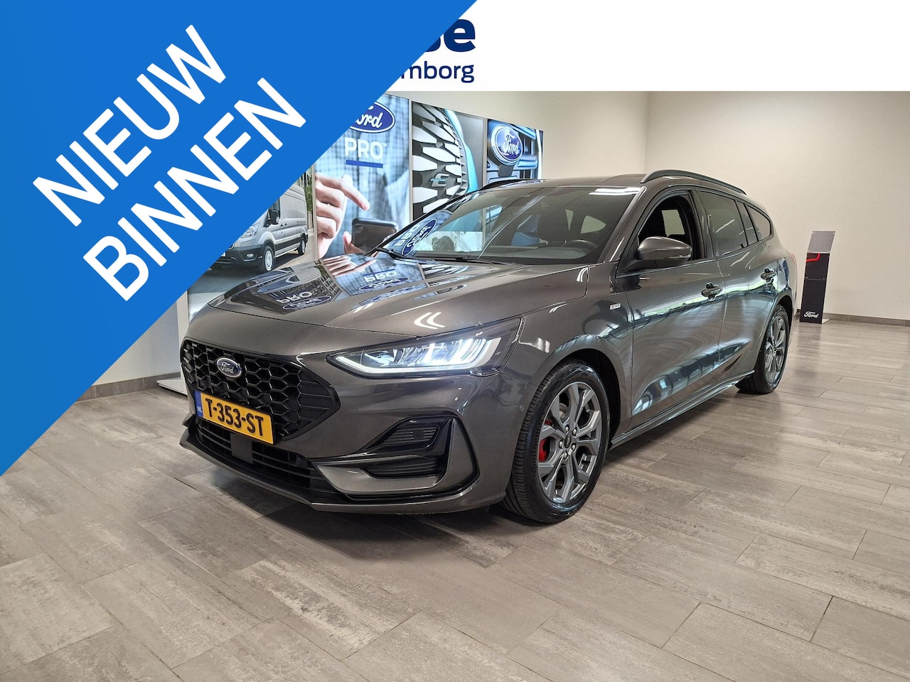 Ford Focus Wagon - 1.0 EcoBoost Hybrid ST Line X * Wintr Pack * Adap. Cruise * Elektrische Achterklep * - AutoWereld.nl