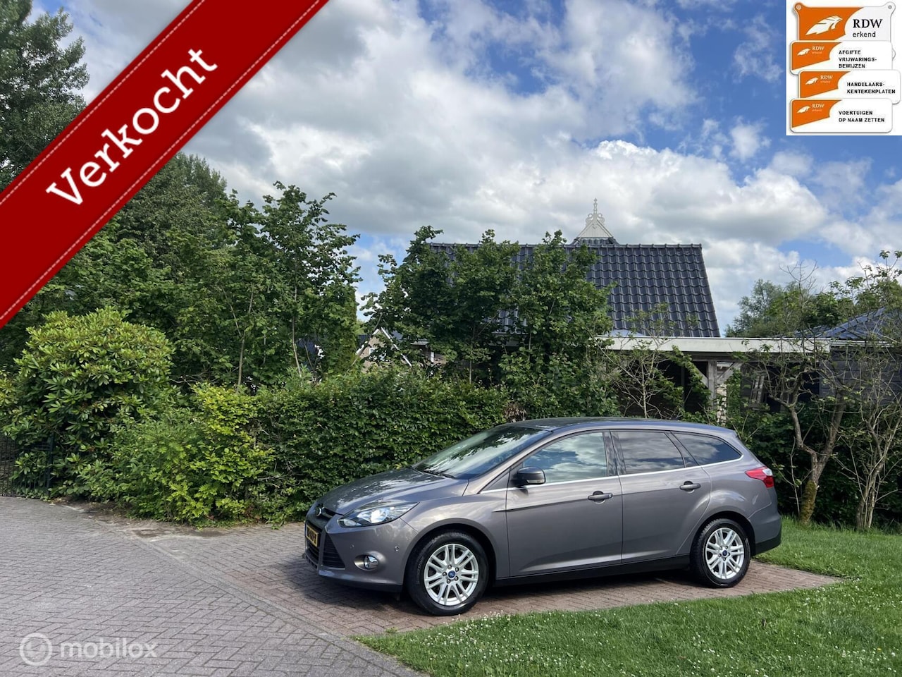 Ford Focus Wagon - 1.6 EcoBoost Titanium 1.6 EcoBoost Titanium - AutoWereld.nl