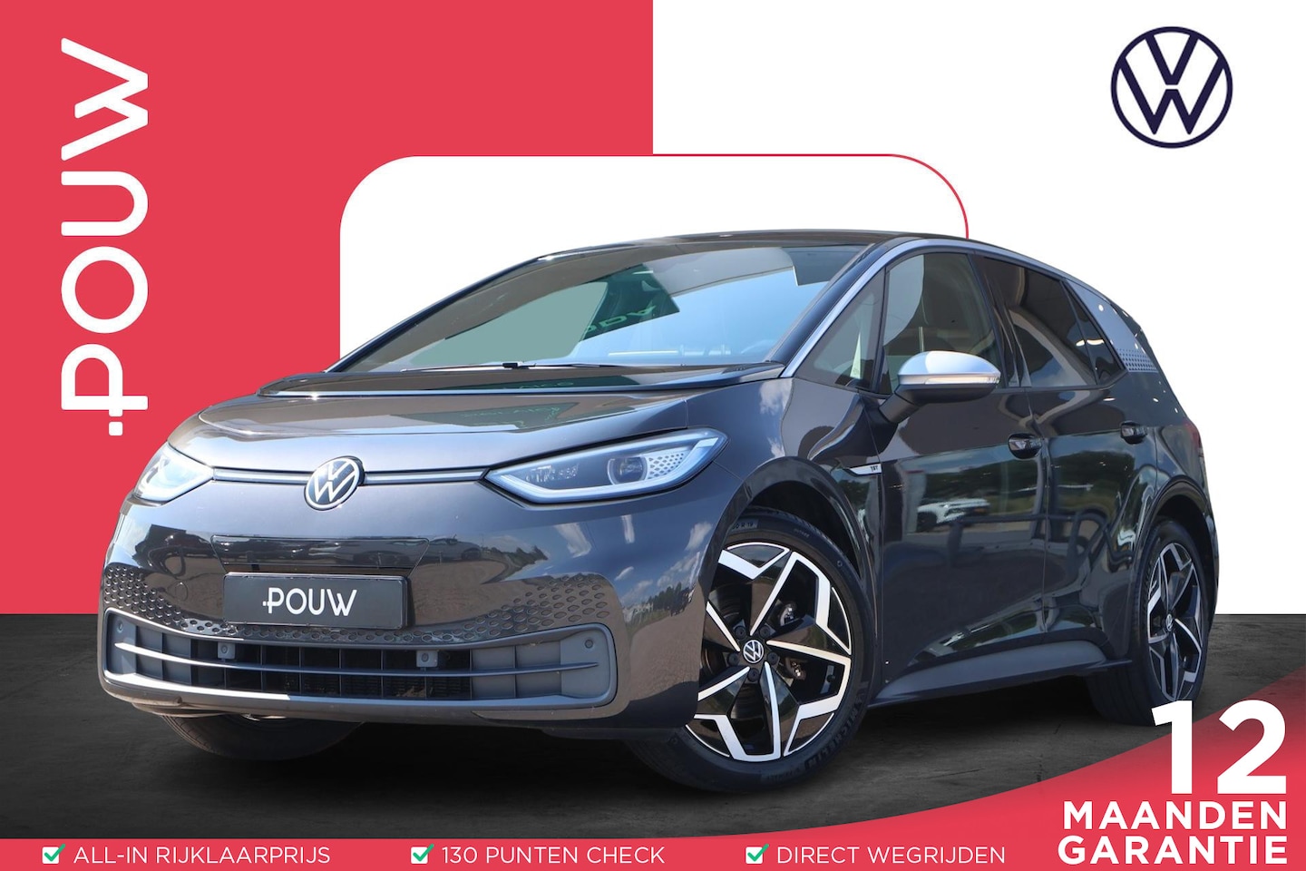 Volkswagen ID.3 - 204pk First Plus 58 kWh | Navigatie | Apple Carplay | Stoelverwarming | Camera - AutoWereld.nl