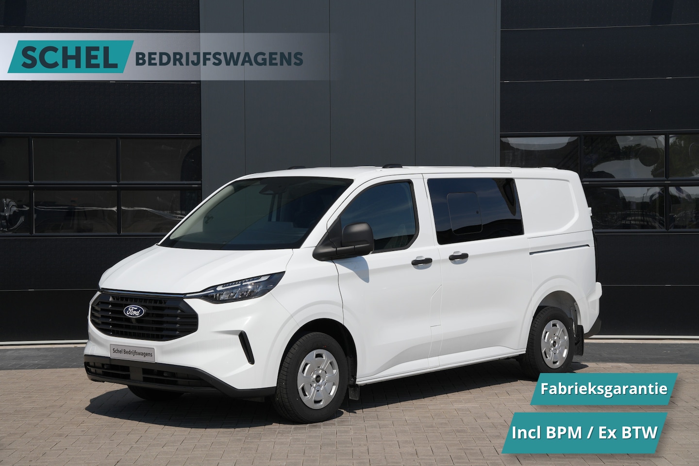 Ford Transit Custom - 320 2.0 TDCI L1H1 Trend DC 136pk - 2x Schuif - Stoel/stuurverwarming - Cruise - Navi - Cam - AutoWereld.nl