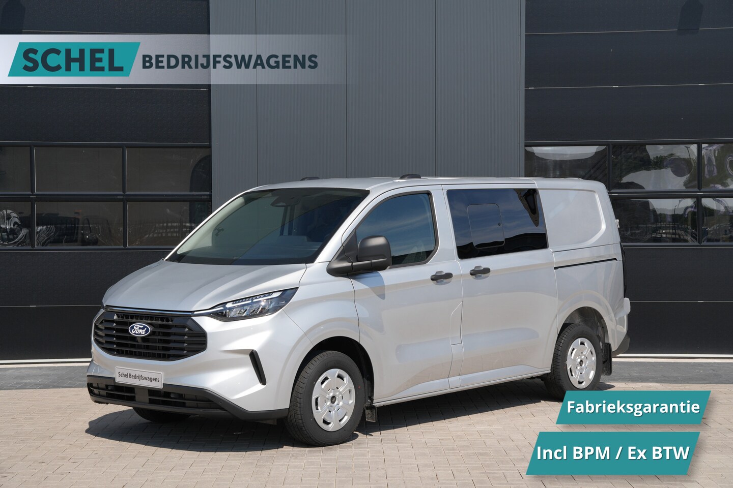 Ford Transit Custom - 320 2.0 TDCI L1H1 Trend DC 136pk - 2x Schuif - Stoel/stuurverwarming - Cruise - Navi - Cam - AutoWereld.nl
