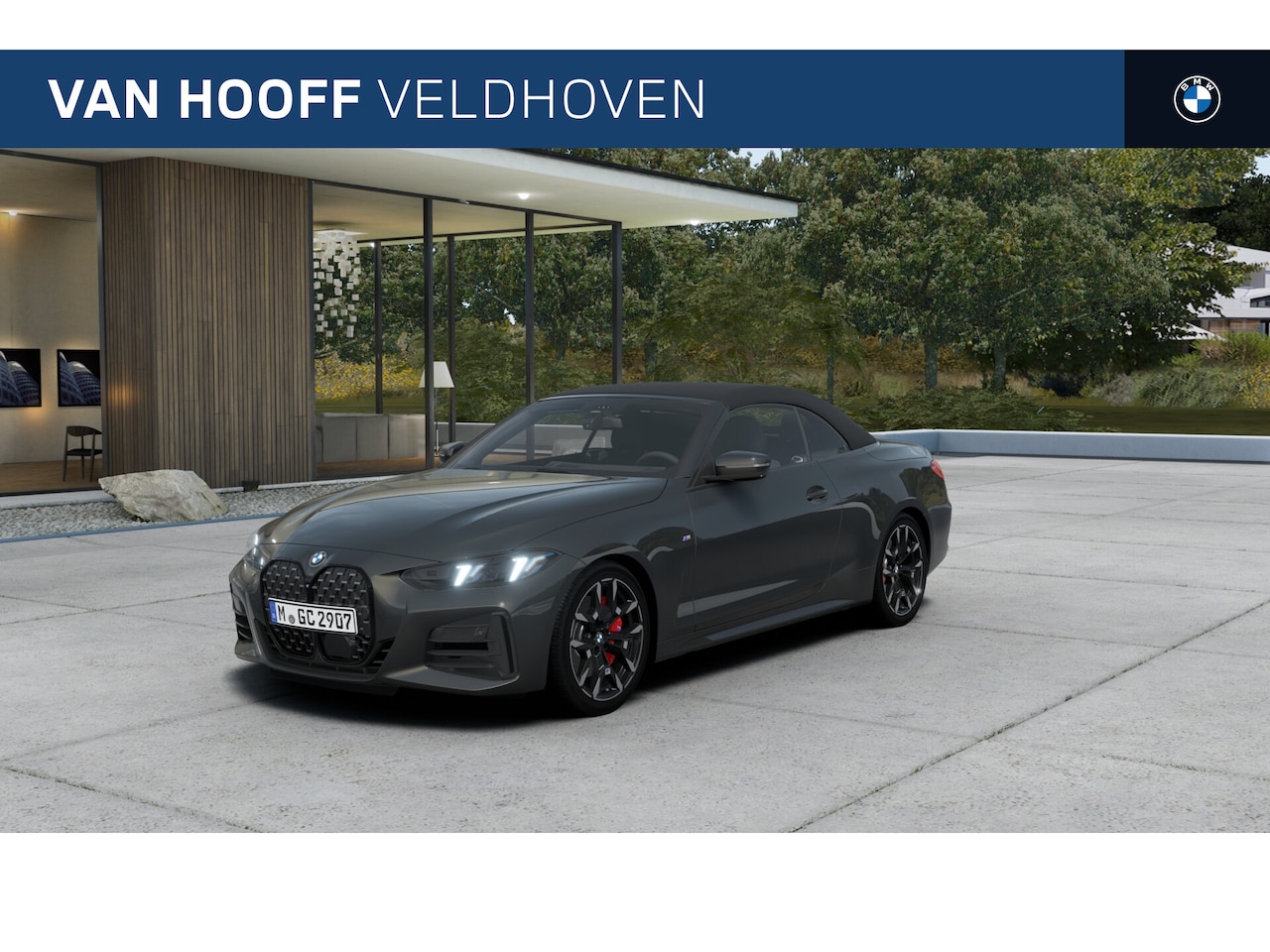 BMW 4-serie Cabrio - 420i M Sport Automaat / Trekhaak / Air Collar / M Adaptief onderstel / Comfort Access / Pa - AutoWereld.nl