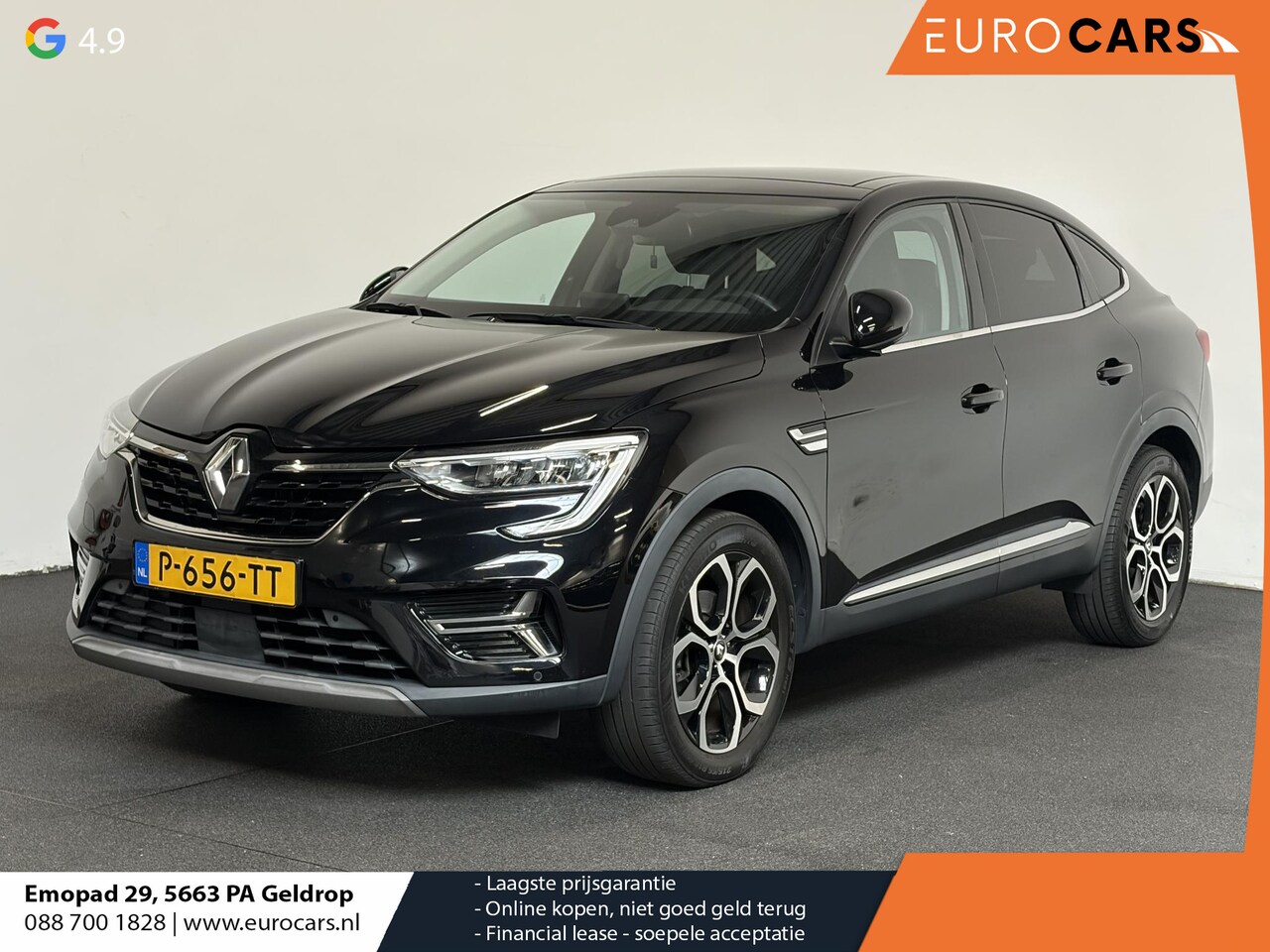 Renault Arkana - 1.6 E-Tech Hybrid 145 Intens Navigatie Climate control Apple Carplay/Android Auto - AutoWereld.nl