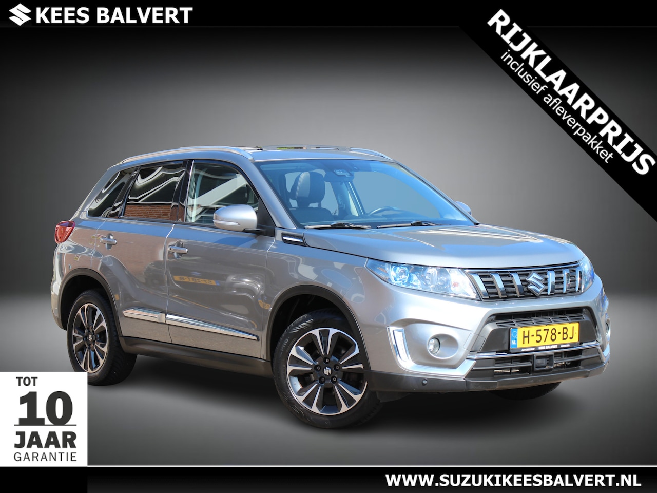 Suzuki Vitara - 1.4 Boosterjet Stijl/Style Automaat | Opendak | Adapt. cruise | Blindspot | - AutoWereld.nl