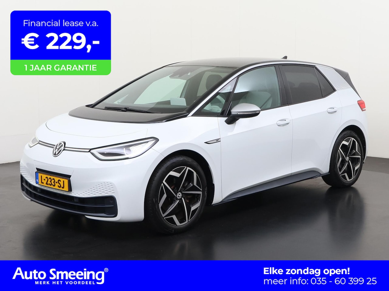 Volkswagen ID.3 - First Plus 58 kWh | Camera | Navigatie | Stoelverwarming | Zondag Open! - AutoWereld.nl