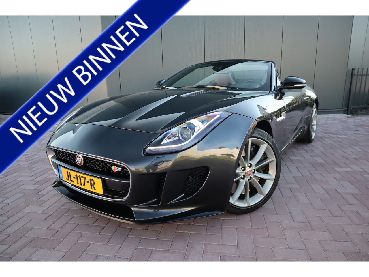 Jaguar F-type - 3.0 V6 S Convertible 381 PK performance Stoelen Dealer onderhouden. - AutoWereld.nl