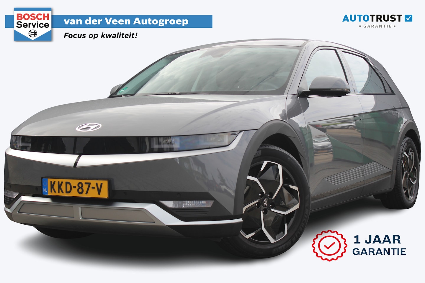 Hyundai IONIQ 5 - Connect AWD 77.4 kWh | Incl. 12 Maanden garantie | Trekhaak | Adaptieve Cruise | Climate C - AutoWereld.nl