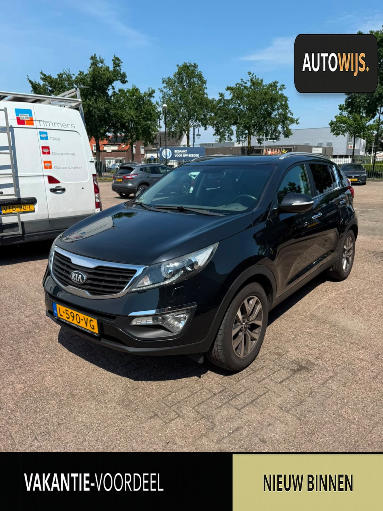 Kia Sportage - 2.0 DynamicPlusLine|AUT|NAVI|XENON|GOED ONDERHOUDEN - AutoWereld.nl