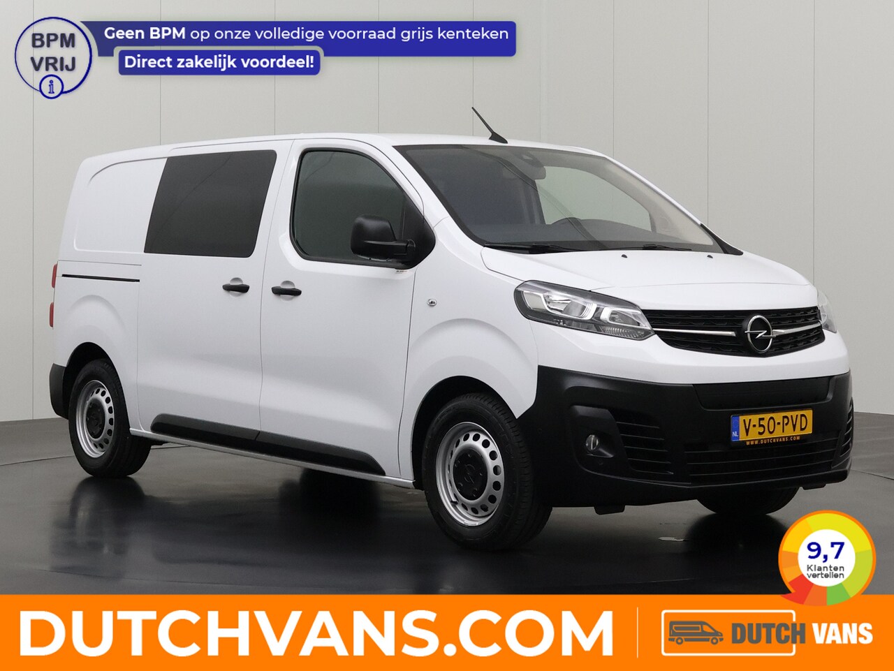 Opel Vivaro - Lang Elektrisch 75Kwh | Muiltimedia | Airco | Cruie | 3-Zits - AutoWereld.nl