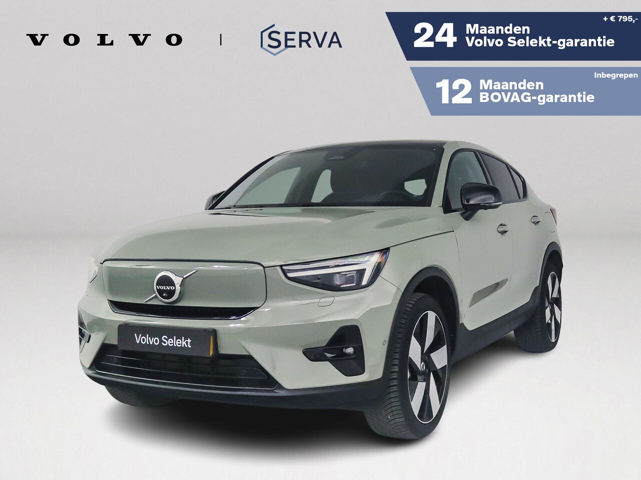 Volvo C40 - Recharge Ultimate 69 kWh | Panoramadak | 360° camera | Harman Kardon | Stoel- en stuurverw - AutoWereld.nl